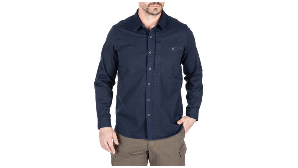 5.11 Tactical Legend Long Sleeve Shirt - Men's, Peacoat, Medium, 72522-787-M