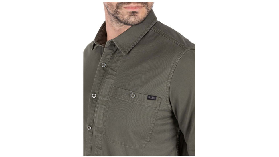 5.11 Tactical Legend Long Sleeve Shirt - Men's, Ranger Green, Extra Small, 72522-186-XS