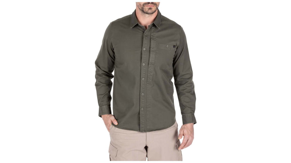 5.11 Tactical Legend Long Sleeve Shirt - Men's, Ranger Green, Extra Small, 72522-186-XS