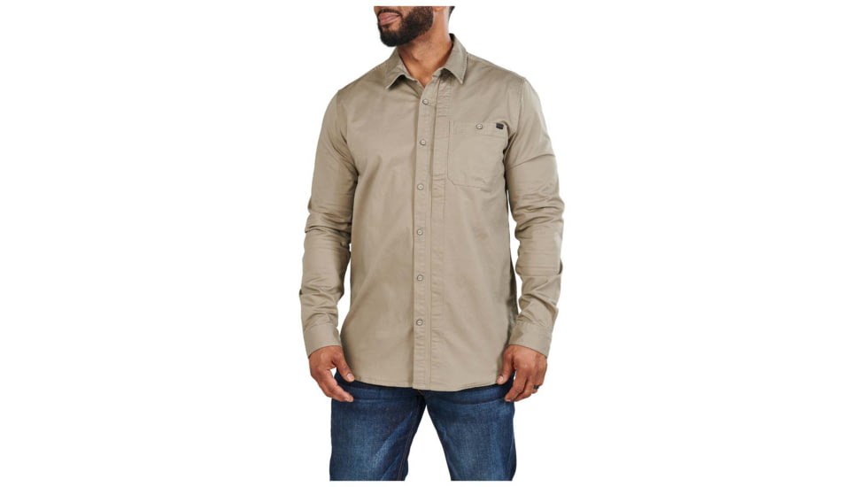 5.11 Tactical Legend Long Sleeve Shirt - Men's, Stone, Medium, 72522-070-M