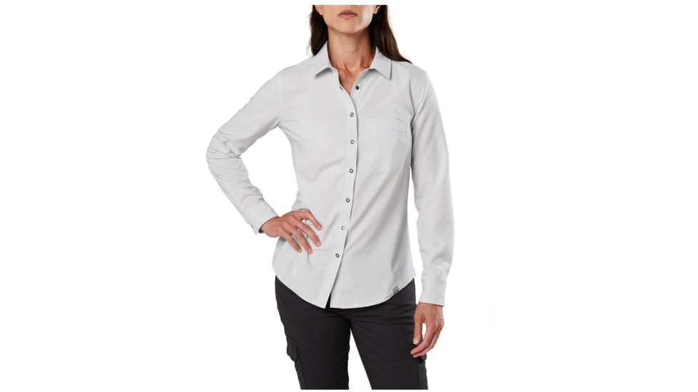 5.11 Tactical Liberty Flex LS Shirt - Women's, Cinder, XS, 62053-089-XS