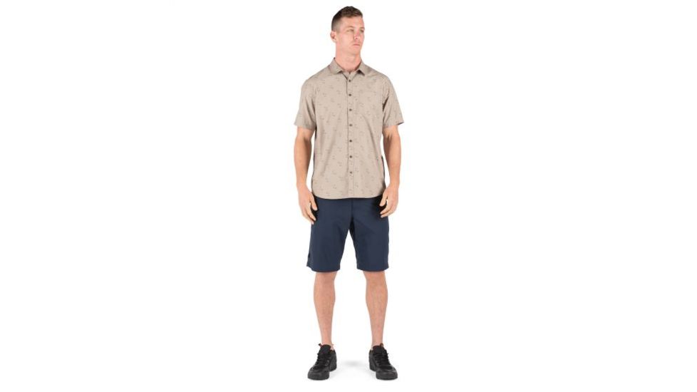 5.11 Tactical Life's a Breach Short Sleeve Shirt - Mens, Khaki, Extra Small 71385-055-XS