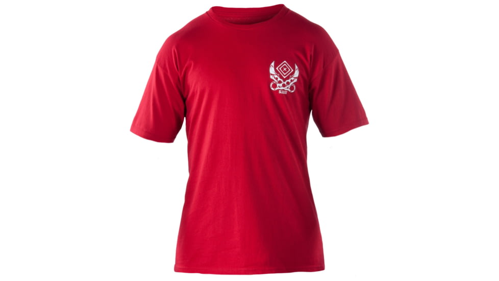 5.11 Tactical Logo T S/S Tarani, CARDINAL, L 41006DF470L