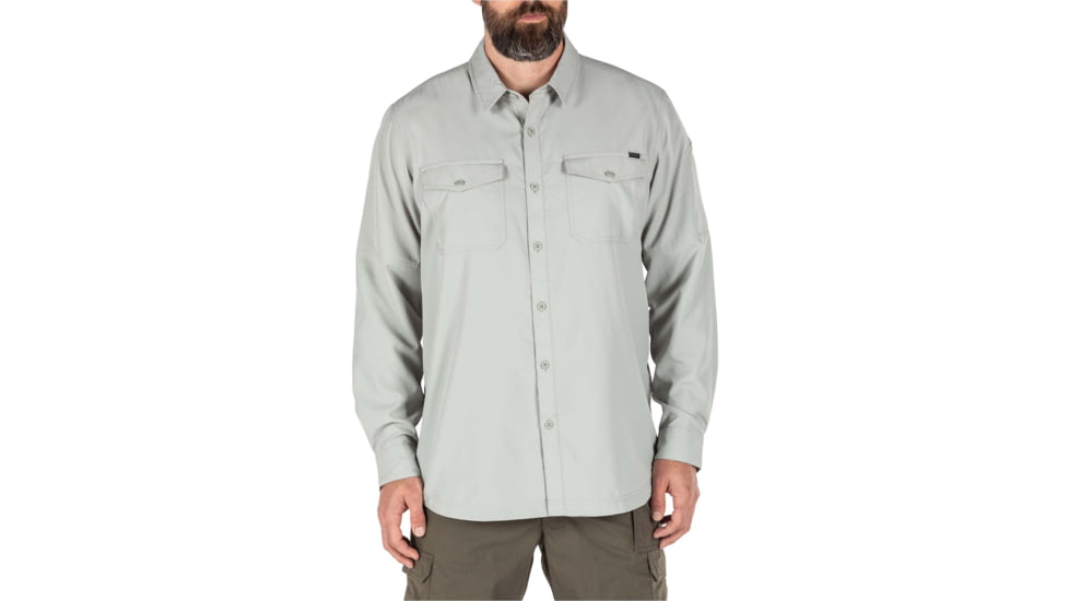 5.11 Tactical Marksman Long Sleeve Shirt - Men's, Patina, Large, 72521-900-L