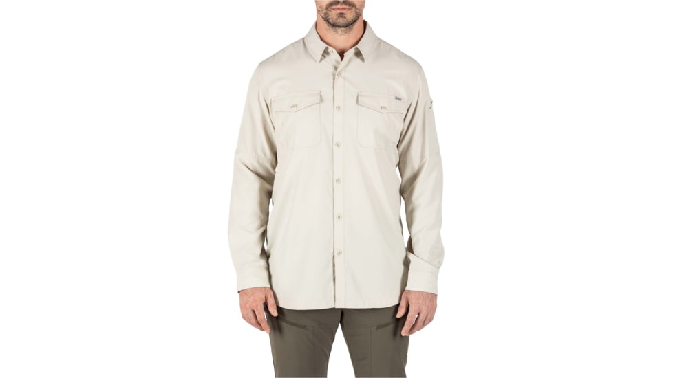 5.11 Tactical Marksman Long Sleeve Shirt - Men's, Sand, Large, 72521-038-L