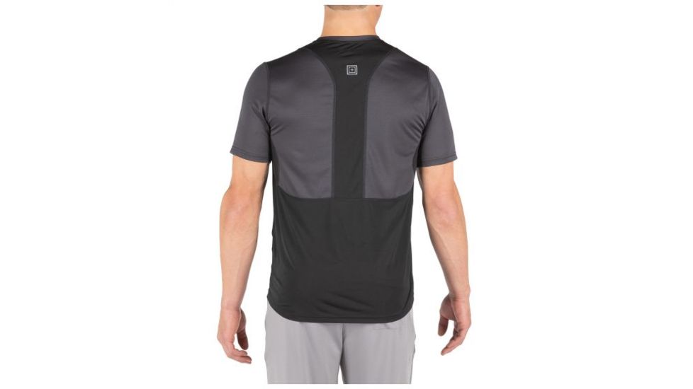 5.11 Tactical Max Effort Short Sleeve Top - Mens, Black, Extra Large 82113-019-XL