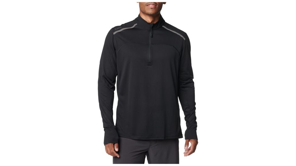5.11 Tactical Max Effort Zip Up, Black - 82114-019-XS