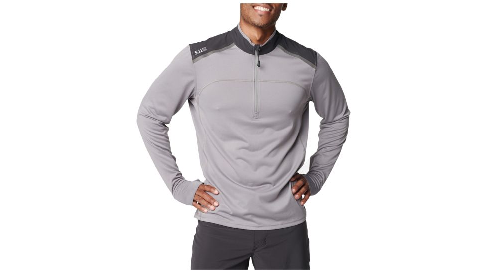 5.11 Tactical Max Effort Zip Up, Lunar - 82114-082-S