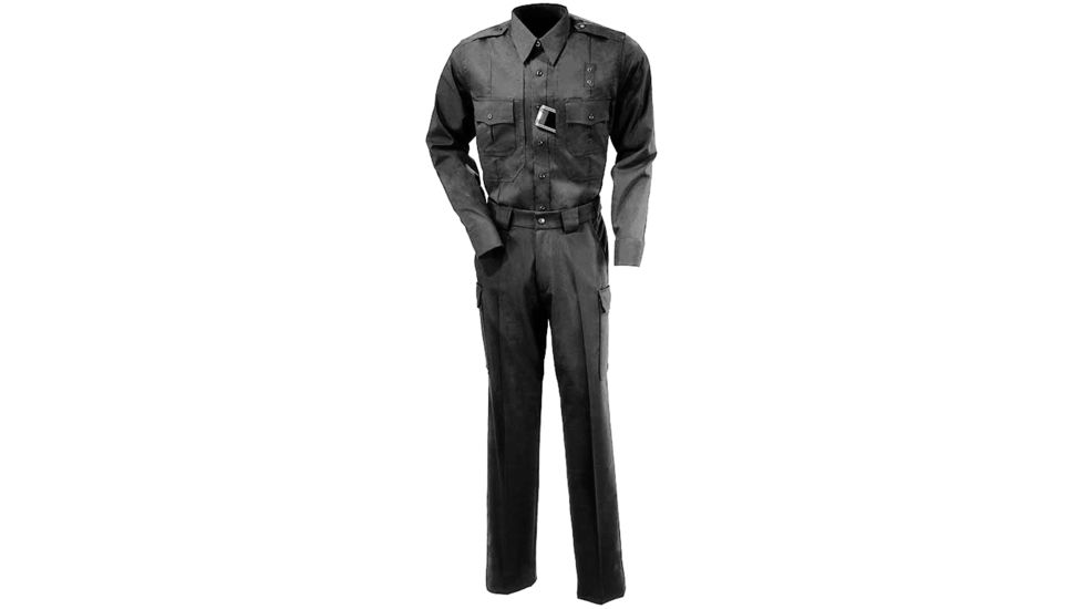 5.11 Tactical Mens A Class Shirt, Long Sleeve, Poly-Rayon - Black - 3XL-L 42153-019-3XL-L