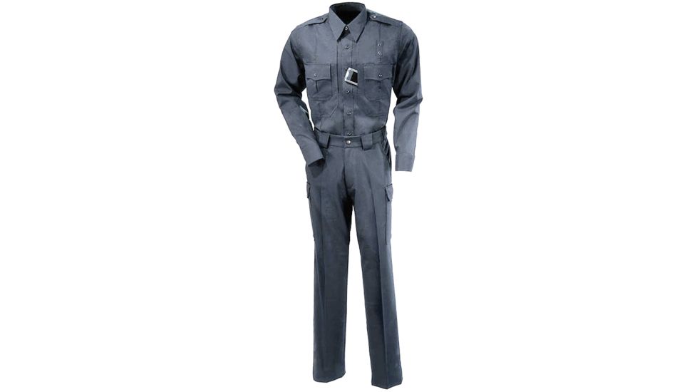 5.11 Tactical Mens A Class Shirt, Long Sleeve, Poly-Rayon - Medium Blue - 3XL-L 42153-695-3XL-L