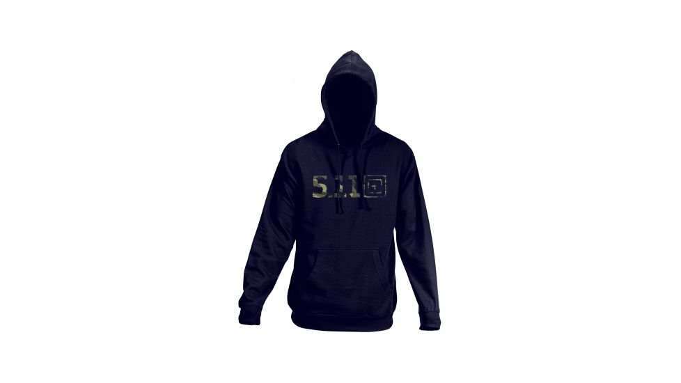 5.11 Tactical Mens Camo Hoodie, Pacific Navy, L 42182AB-721-L