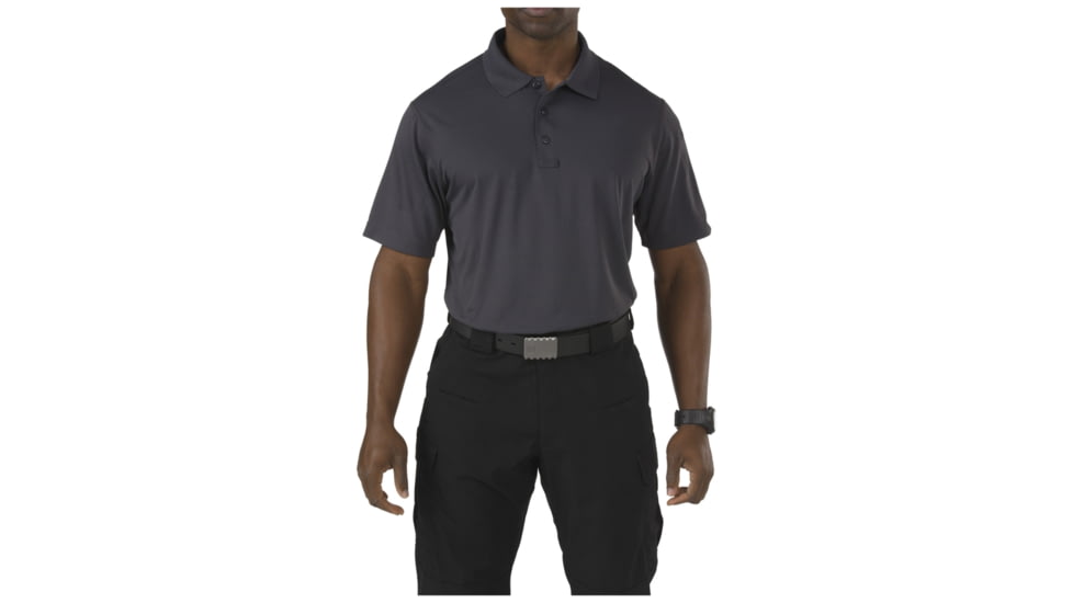 5.11 Tactical Corporate Pinnacle Polo - Men's, Charcoal, M, 71057-018-M