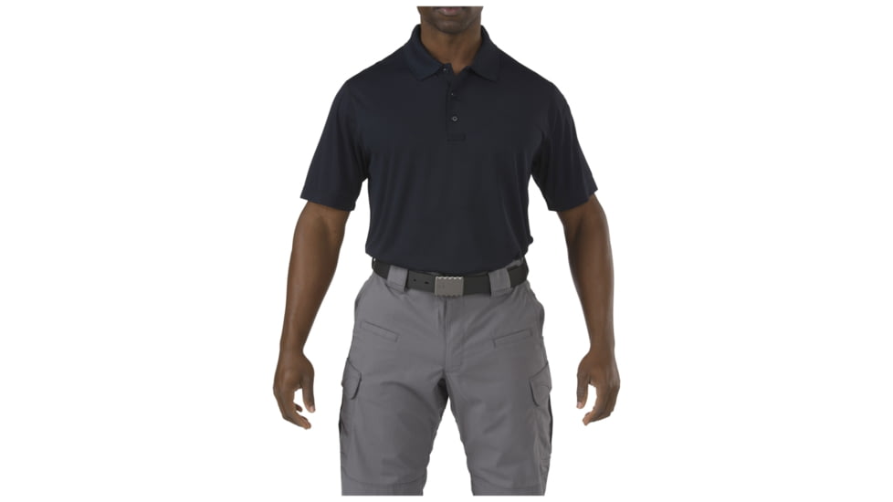 5.11 Tactical Corporate Pinnacle Polo - Men's, Dark Navy, S, 71057-724-S
