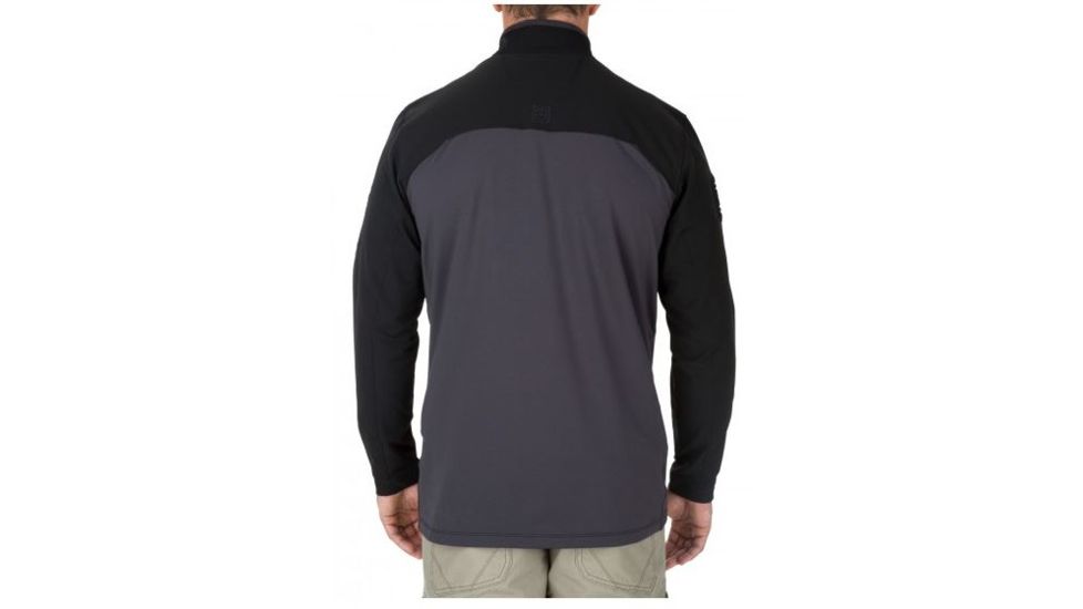 5.11 Tactical Mens Thunderbolt Half Zip Pullover, Charcoal, XL 72443-018-XL