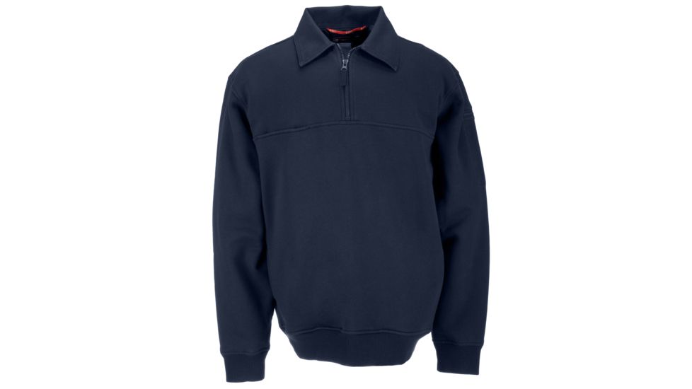 5.11 Tactical Utility Job Shirt - Men's, Small, Regular, Fire Navy, 72441-720-S