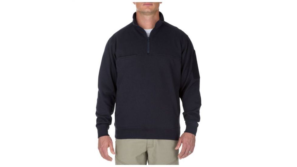 5.11 Tactical Utility Job Shirt - Men's, Small, Regular, Fire Navy, 72441-720-S