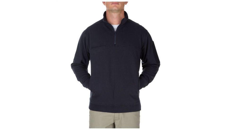 5.11 Tactical Utility Job Shirt - Men's, Small, Regular, Fire Navy, 72441-720-S