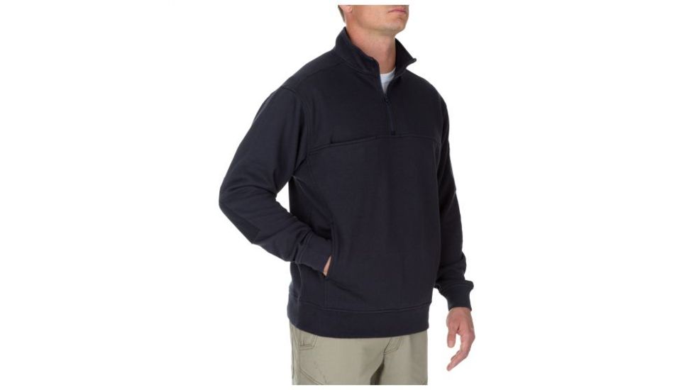 5.11 Tactical Utility Job Shirt - Men's, Small, Regular, Fire Navy, 72441-720-S