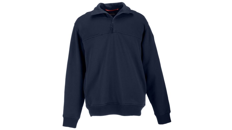 5.11 Tactical Utility Job Shirt - Men's, Small, Regular, Fire Navy, 72441-720-S