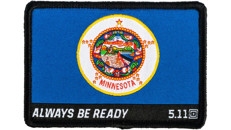 5.11 Tactical Minnesota State Flag Patch - Unisex, Multi, 1 SZ, 81257-999-1 SZ