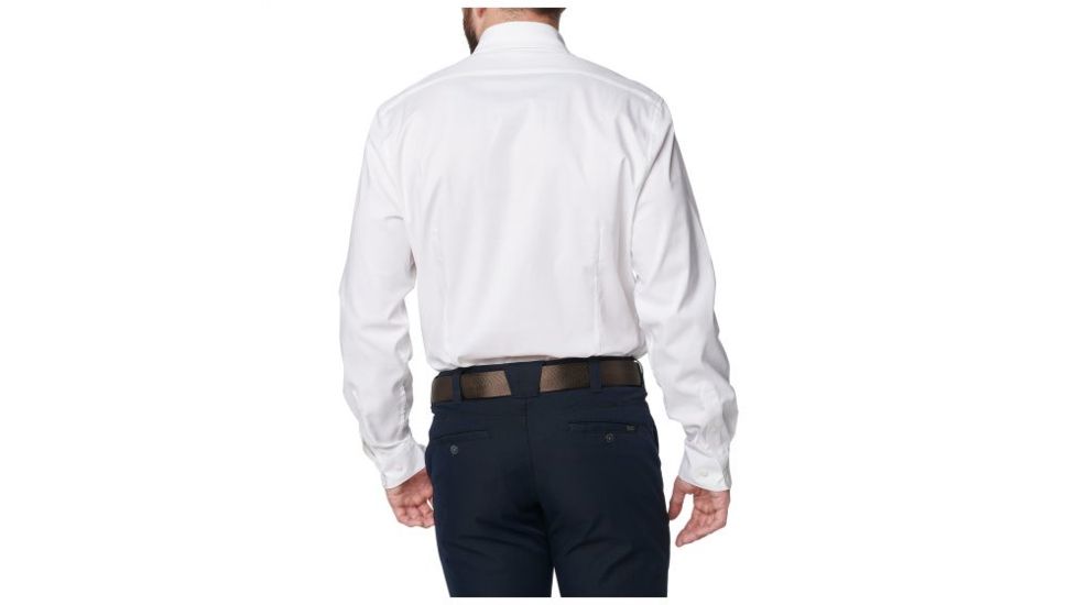 5.11 Tactical Mission Ready Dress Shirt, White - 72490-010-17.5-33S