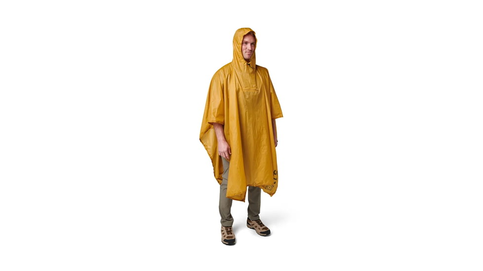 5.11 Tactical MOLLE Packable Poncho, Old Gold, One Size, 56774ABR-541-1SZ
