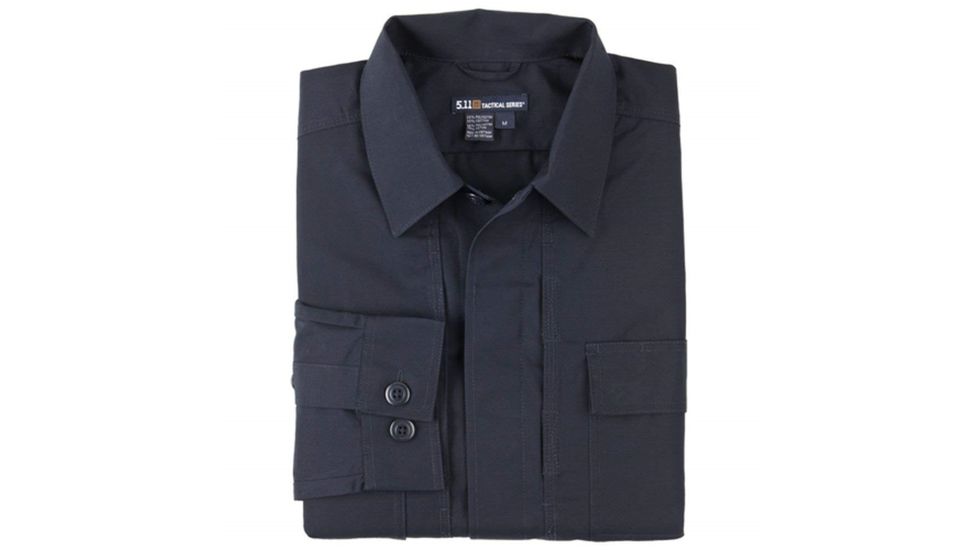 5.11 Tactical Njdoc PDU L/S Shirt Class A - Mens, French Blue, LR, 72081US-686-L-R