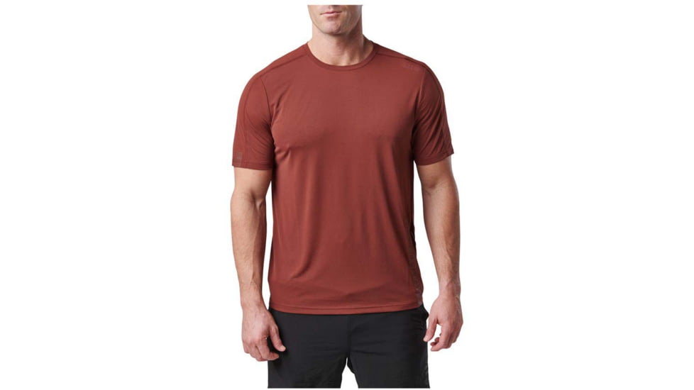 5.11 Tactical No Mercy PT-R Short Sleeve Top - Men's, Spartan, 2XL, 82133-559-2XL