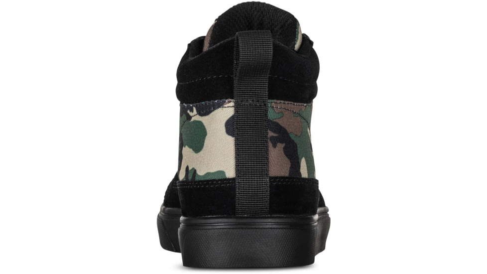 5.11 Tactical Norris Sneaker - Mens, Black/Woodland Camo, 10, 12411-933-10-R