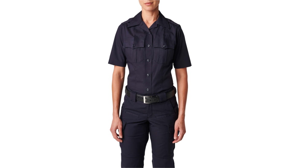 5.11 Tactical NYPD Stryke Ripstop S/S Shirt - Womens, NYPD Navy, 20W, 61335-762-20W