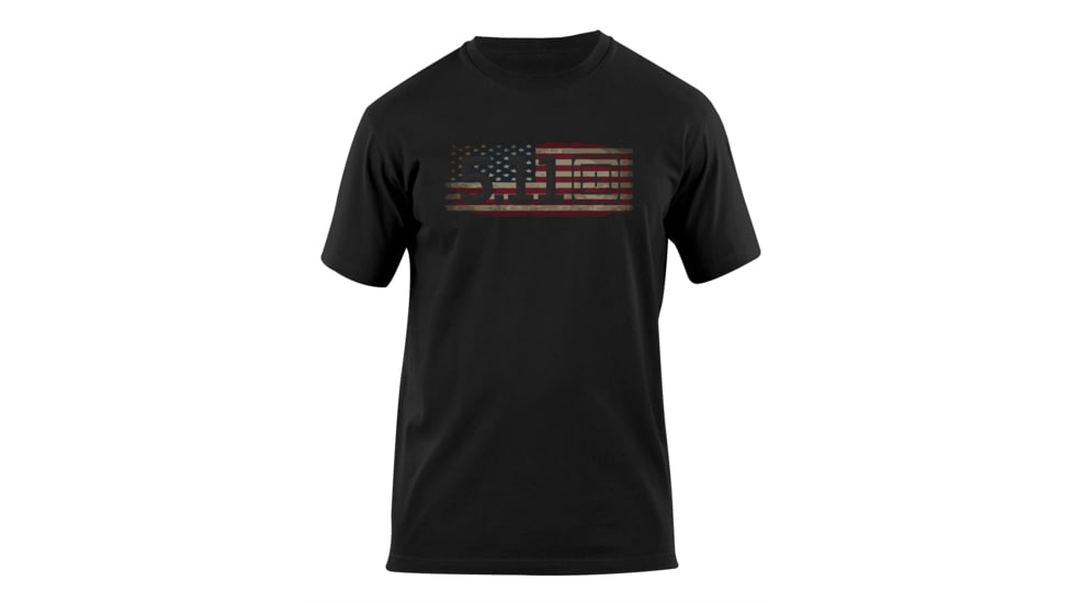 5.11 Tactical Old Glory Logo T Shirt - Black - L 41006BD-019-L