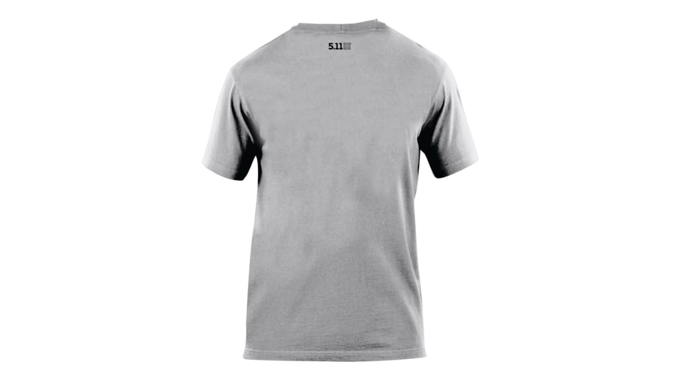 5.11 Tactical Old Glory Logo T Shirt - Heather Grey - XXL 41006BD-016-XXL