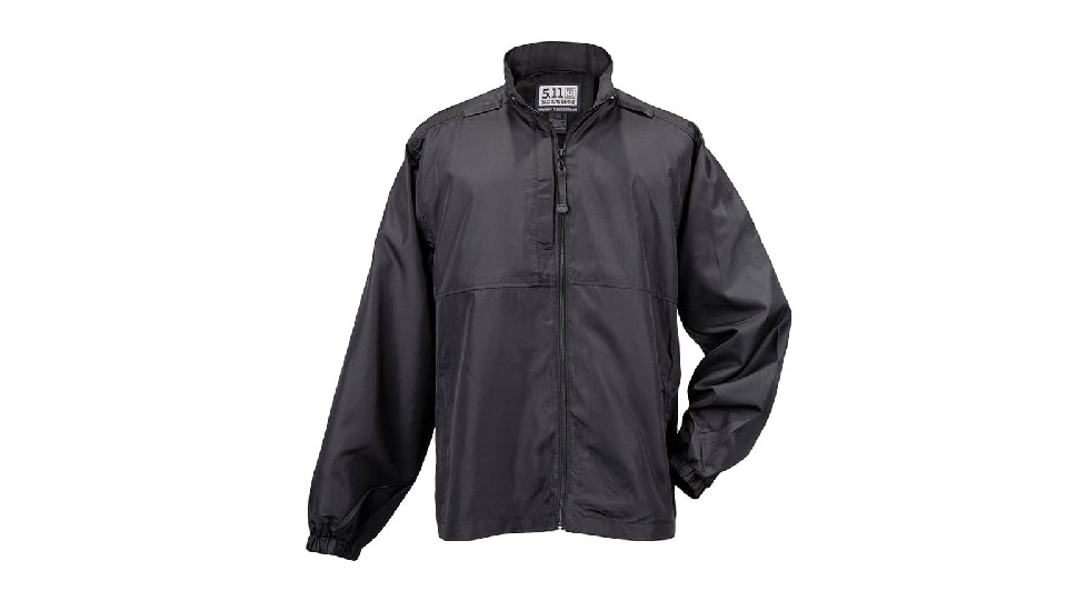 5.11 Tactical Packable Jacket, Black, 48035ABR-019-L
