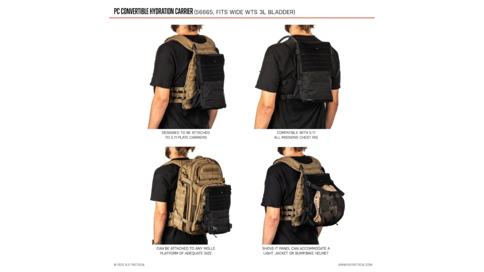 5.11 Tactical Pc Hydration Carrier - 56665-019-1SZ