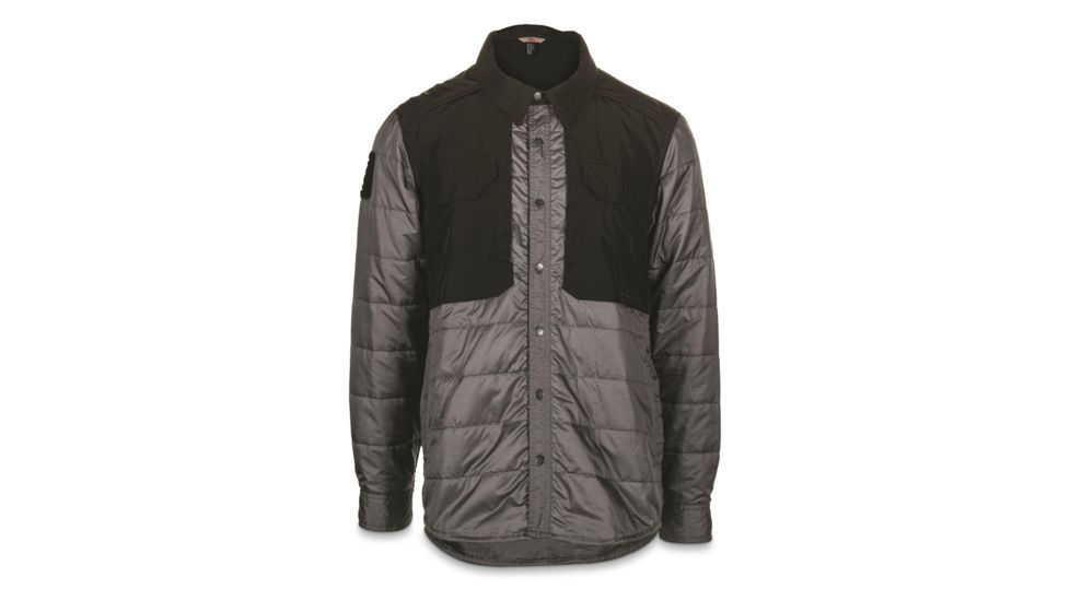 5.11 Tactical Peninsula Insulator Shirt Jacket, Black Heather - 72123-135-XS