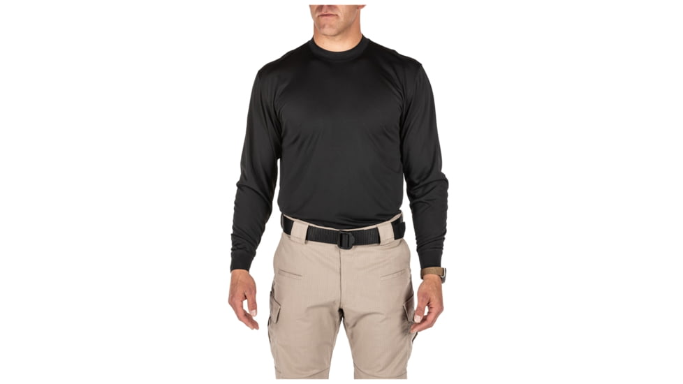 5.11 Tactical Performance Utili-T Long Sleeve 2-pack - Men's, Black, L, 40175-019-L