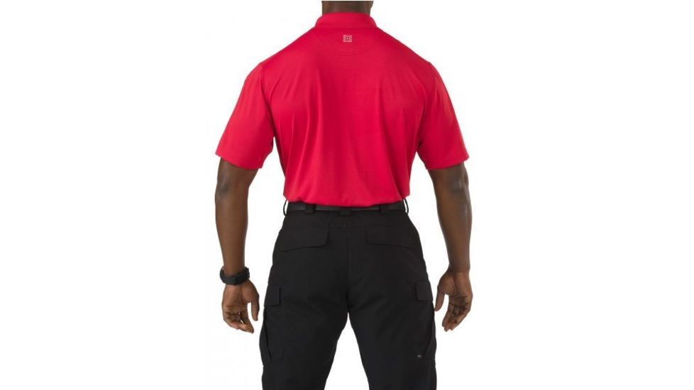 5.11 Tactical Pinnacle Polo, RANGE RED, L 71036477L