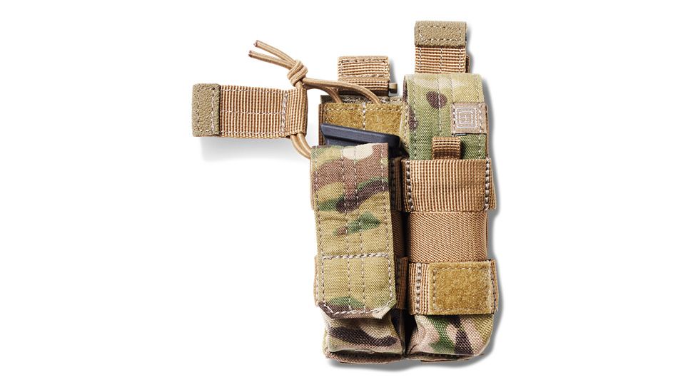 5.11 Tactical Double Pistol Bungee Cover, Multicam, One Size, 56386-169-1 SZ