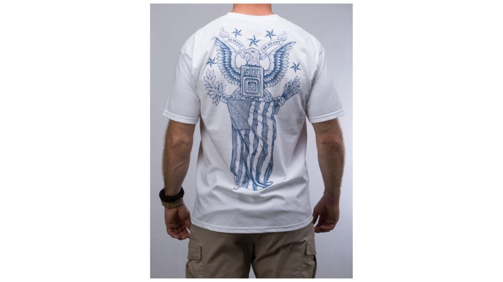 5.11 Tactical Proud Bird T-shirt, White - 41006CT010S