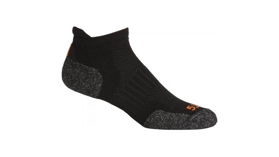 5.11 Tactical ABR Training Sock, Black, S, 10031-019-S