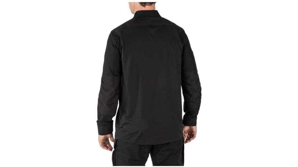 5.11 Tactical Quantum TDU FD Long Sleeve Shirt - Mens, Black, 2XL, 72524-019-2XL-R