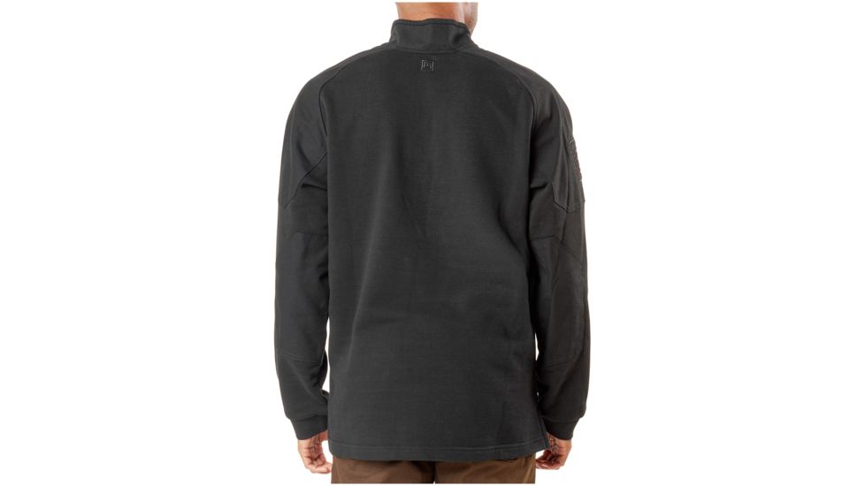5.11 Tactical Radar Fleece 1/2 Zip, Black - 72102-019-S