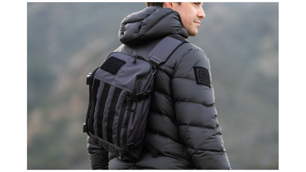 5.11 Tactical Rapid Sling Pack, Coal, One Size, 56572-983-1 SZ