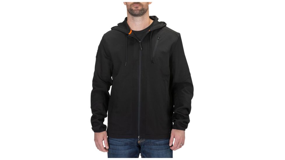 5.11 Tactical Rappel Jacket - Mens, Black, L, 78018-019-L