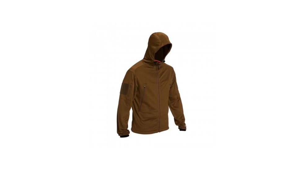5.11 Tactical Reactor Fz Hoodie, Battle Brown, S 72041-116-S