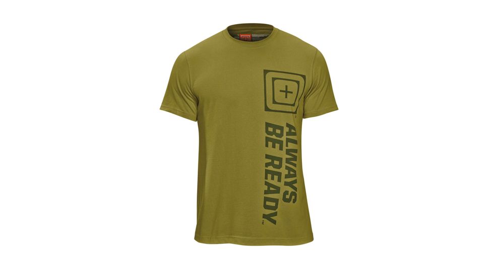 5.11 Tactical Recon ABR Logo T Shirt - Underbrush - L 41186A-836-L