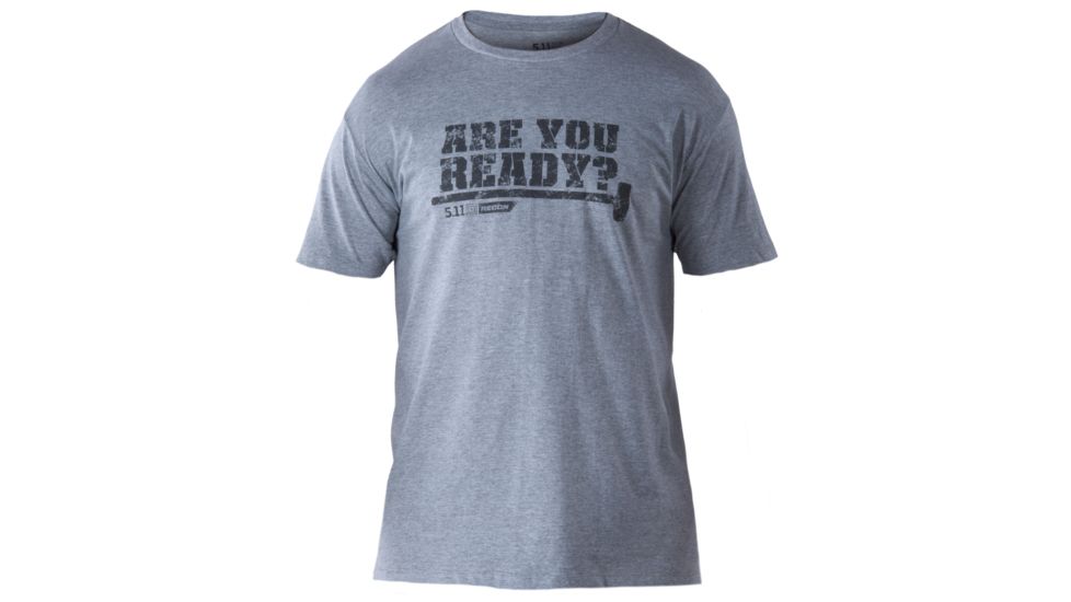 5.11 Tactical Recon You Ready T, GREY HEATHER, M 41191AC097M