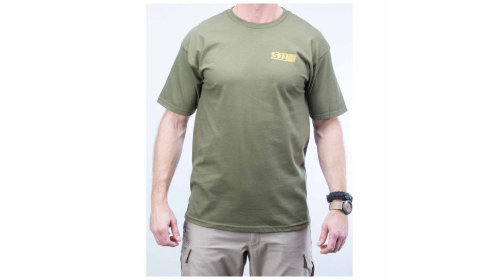 5.11 Tactical Red Scope T-shirt, Od Green - 41006CM182L