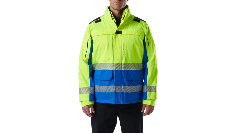 5.11 Tactical Waterproof Responder Hi-Vis Parka 2.0 - Men's, Royal Blue, 48379ABR-693-4XL