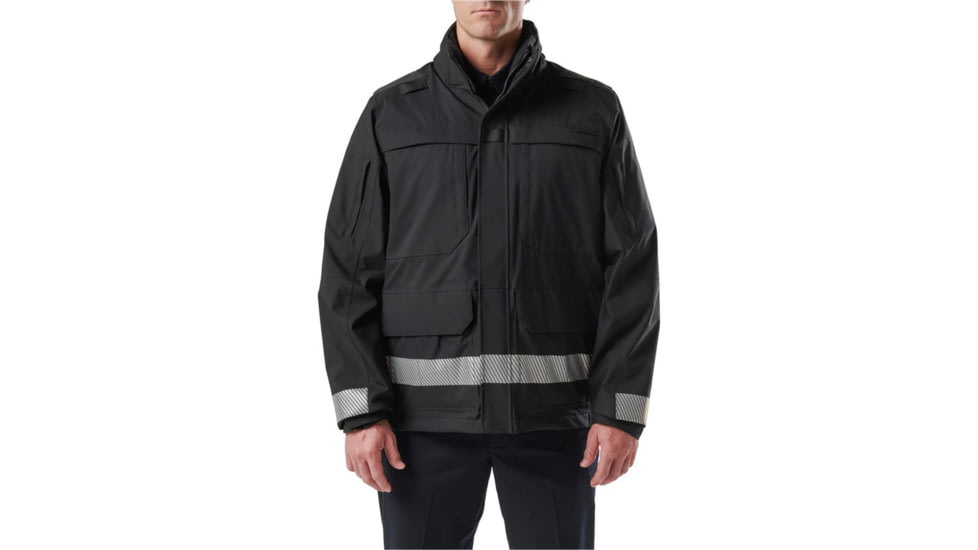5.11 Tactical Waterproof Responder Parka 2.0 - Men's, Black, Regular, 4XL, 48378ABR-019-4XL
